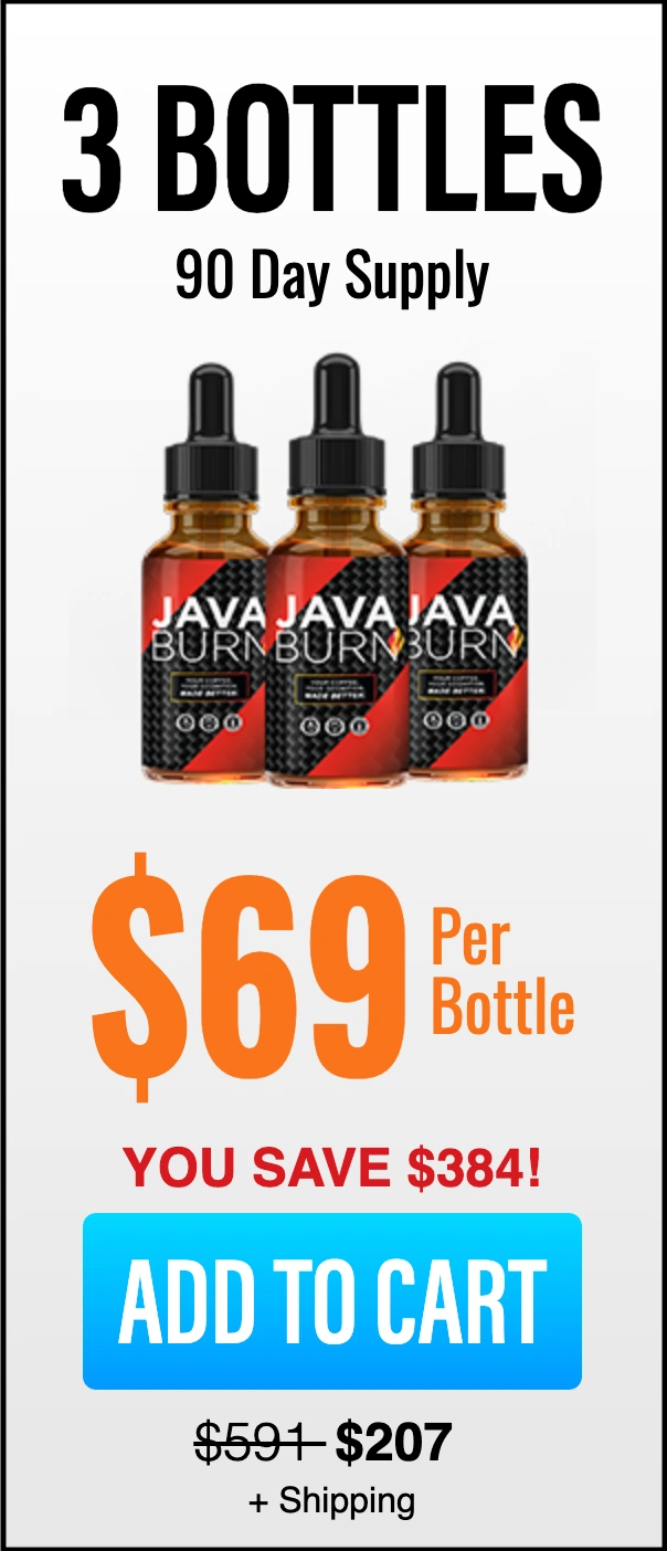 Java Burn 3 Bottle Price